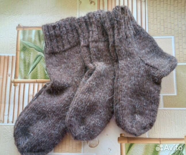 Вязаная носки ручной работы