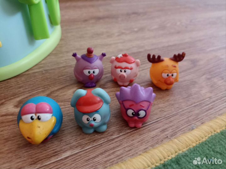 Домик сортер с игрушками