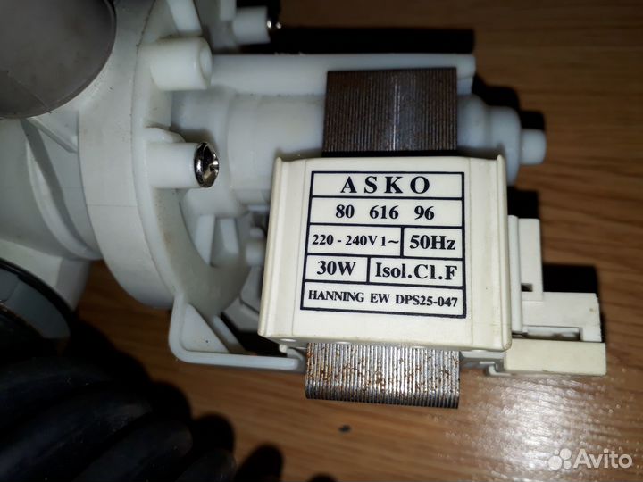 Сливная помпа стиральной машины asko в сборе