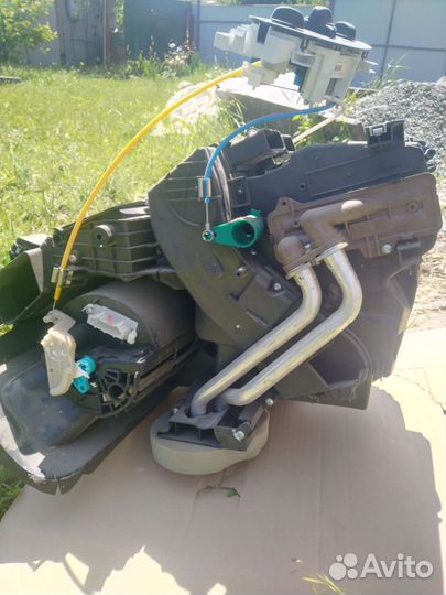 Печка в сборе с блоком управления Логан-1