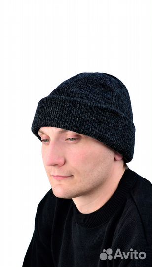 Шапка мужская утепл. на флисе новая пр-ва Россия
