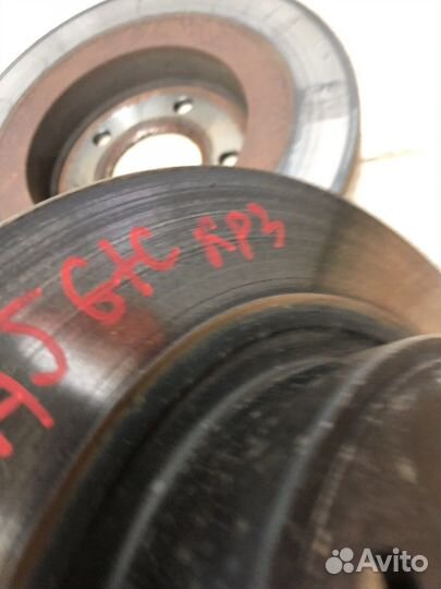 Задние тормозные диски Opel Astra j Gtc