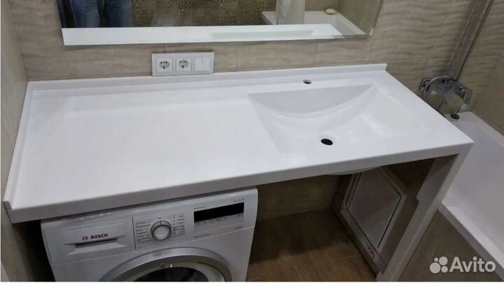 Тумба для ванной + столешница