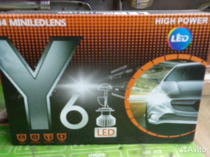 Bi LED линзы h4