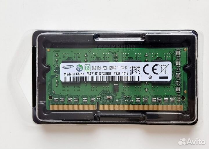 Оперативная память Samsung 4GB/8GB DDR3/ddr3l