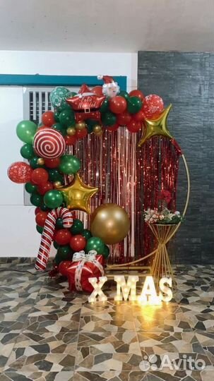 Фотозона из шаров