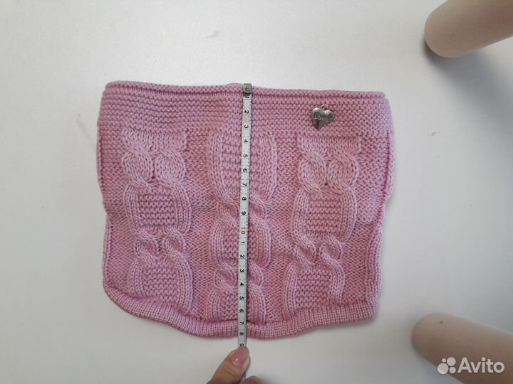 Детский снуд для девочки. Новый