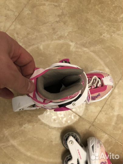 Роликовые коньки детские раздвижные р.27-30