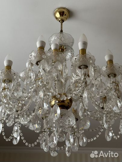 Люстра хрустальная чехия