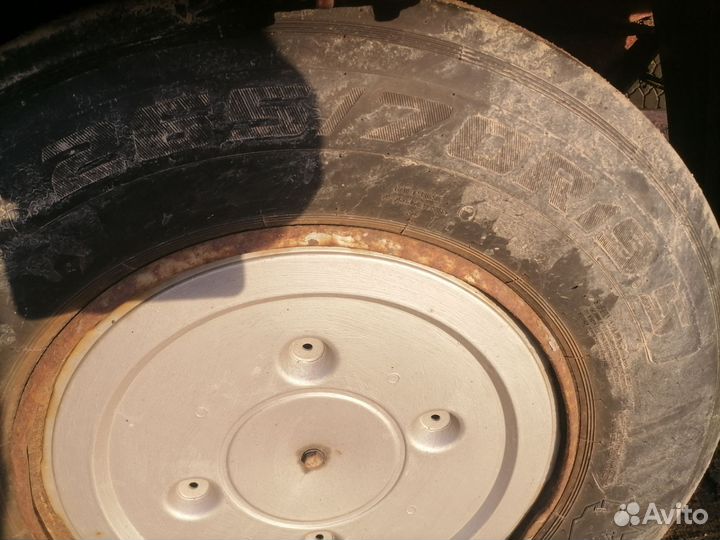 Прицеп тандем 19.5 колесана запчасти или целиком