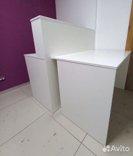 Ресепшн, мебель для пвз, вывеска, режимник