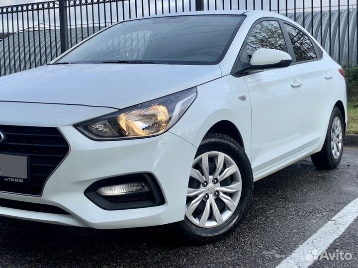 Hyundai Solaris 1.4 AT, 2018, 52 700 км