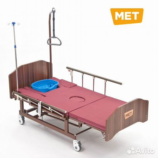 Медицинская электрическая кровать с туалетом