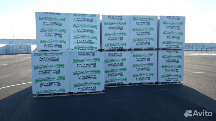 Газобетонные блоки Калужский газобетон