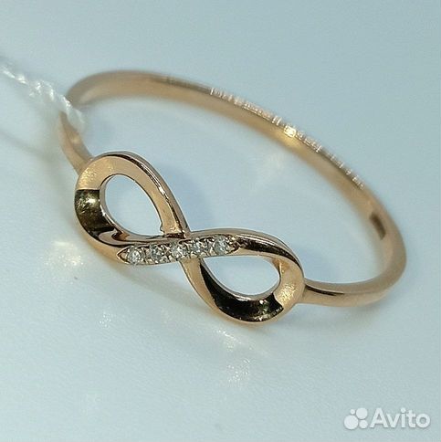 Золотое кольцо с камнем 17,5р