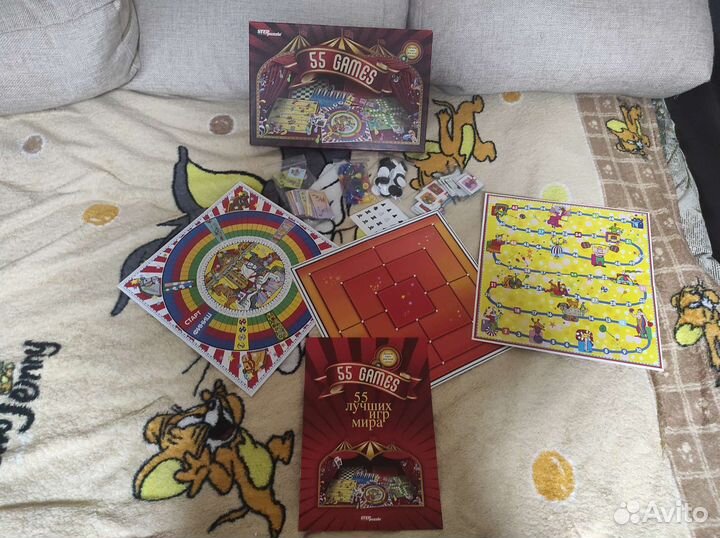 Настольные игры для детей и взрослых