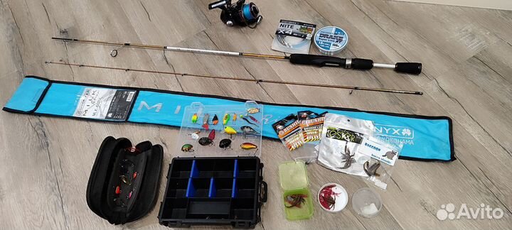 Спиннинг, катушка, комплект