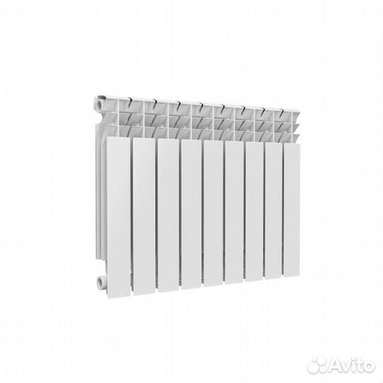 Радиатор алюм Alpha 500 9 секц Qну1665Вт Ogint