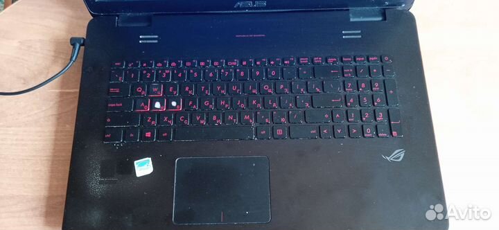 Игровой ноутбук asus