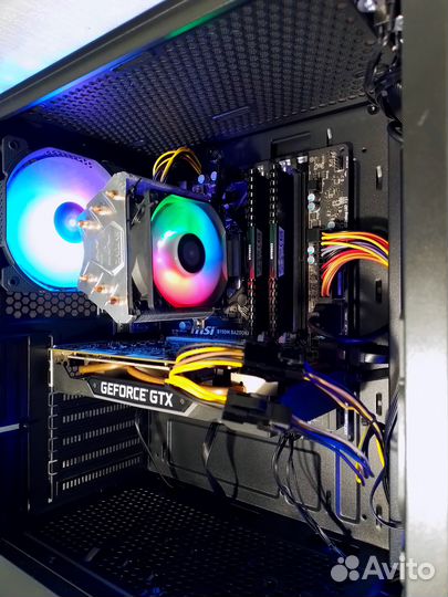 Игровой пк I7 6700K/16GB/GTX1660 Ti/SSD+HDD