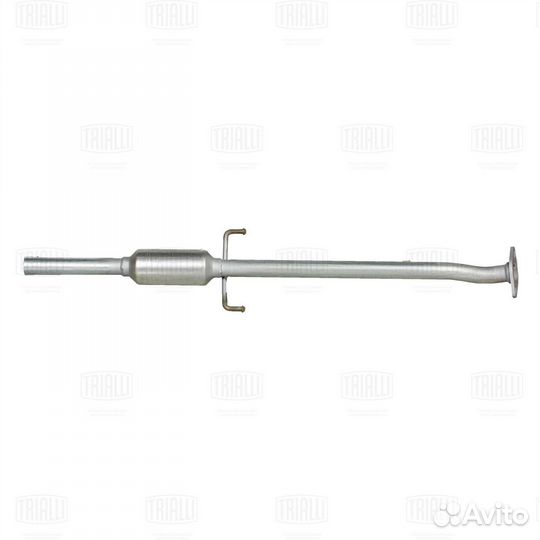 Глушитель Kia Ceed 07- доп резонатор алюм сталь EA