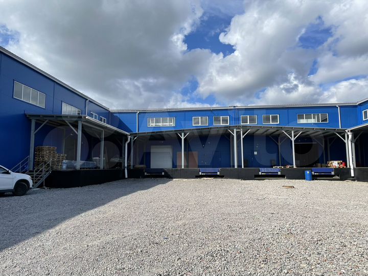 Новый отапливаемый склад 1300 кв м с пандусом