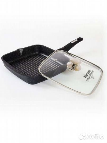 Сковорода гриль 26*26 Мечта со съёмной ручкой