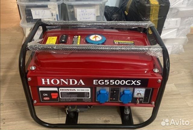 Бензиновый генератор хонда eg5500cxs