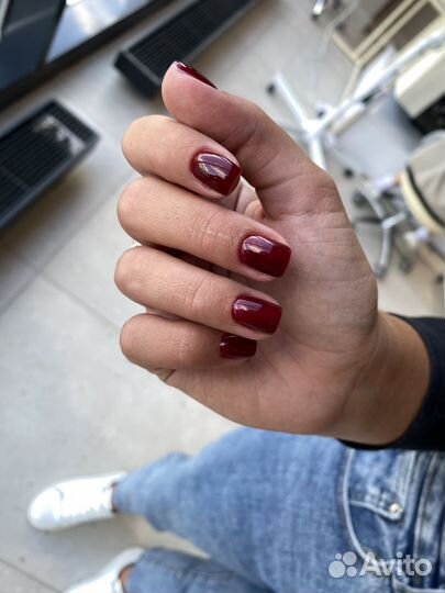 Маникюр с покрытием гель лак