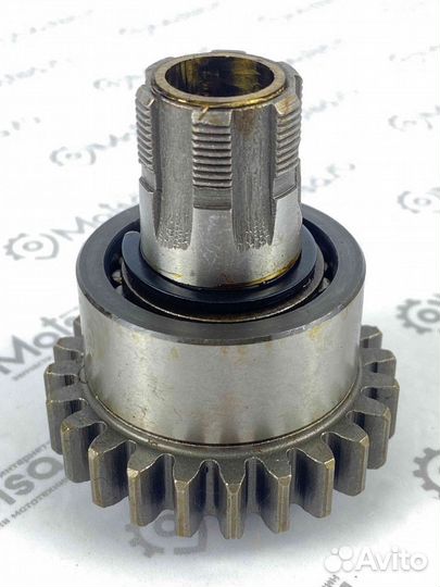 Вал Восход вторичный 24 зуба (с подшипником)