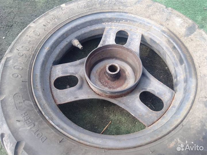 Диск колесный задний железо(мото) Мопед Honda Bi