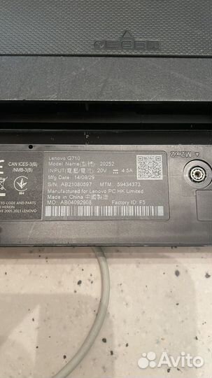 Ноутбук Lenovo G710