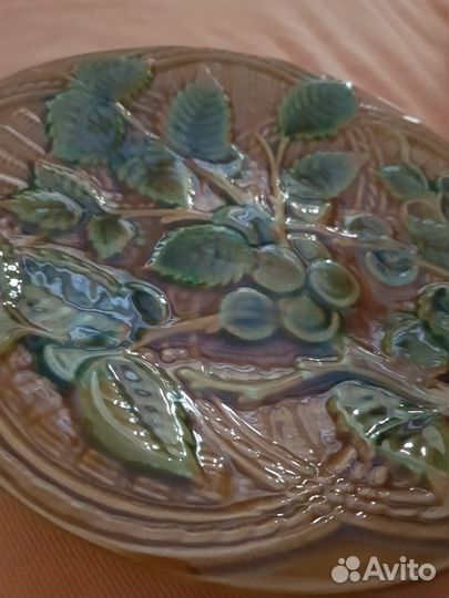 Тарелка фаянс, настенная