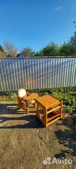 Стульчик для кормления трансформер