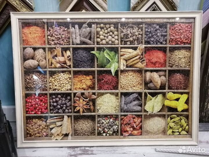 Специи. Картина из пазлов