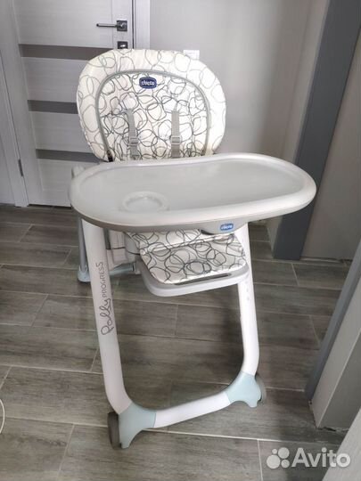 Стульчик для кормления chicco polly progress 5
