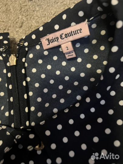 Платье в горошек juicy couture