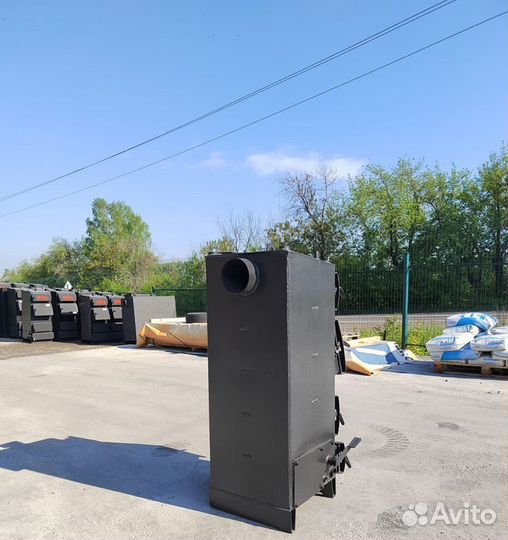 Твердотопливный котел длительного горения