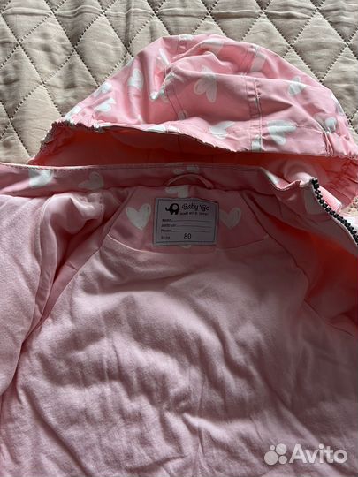 Ветровка для девочки 80