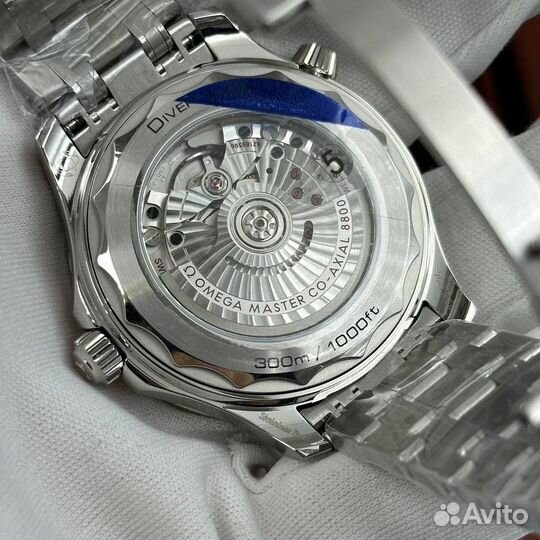 Часы Omega Seamaster Diver 300m Rhodium Dial