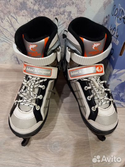 Коньки раздвижные хоккейные детские размер 29-32