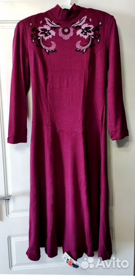 Платье трикотажное женское