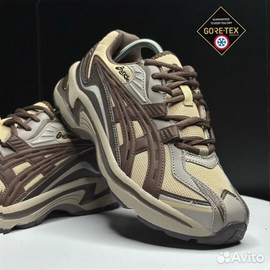 Кроссовки зимние Asics Gel-Preleus brown and begie