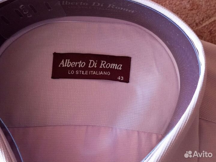 Новая мужская рубашка Италия 43