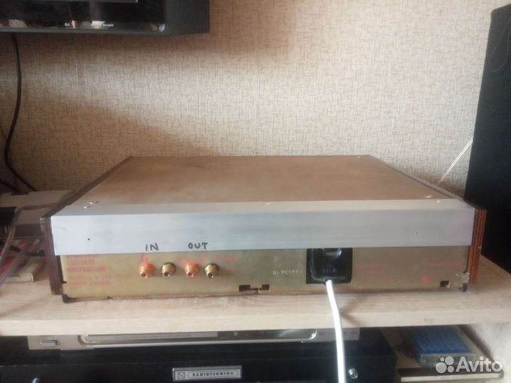 Фонокорректор для винила в корпусе Вега 106