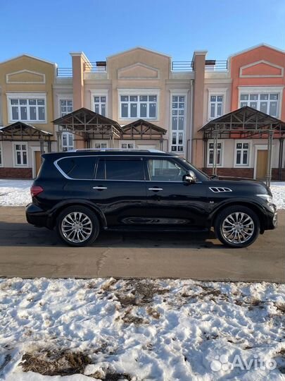 Infiniti QX80 5.6 AT, 2015, 175 000 км