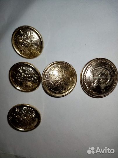 Военные и гражданские пуговицы СССР