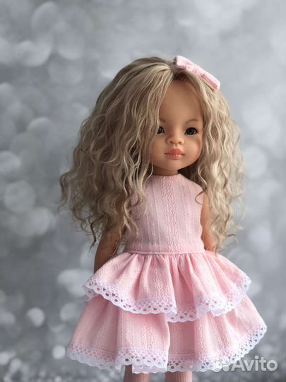 Кукла Paola reina с натуральным волосами