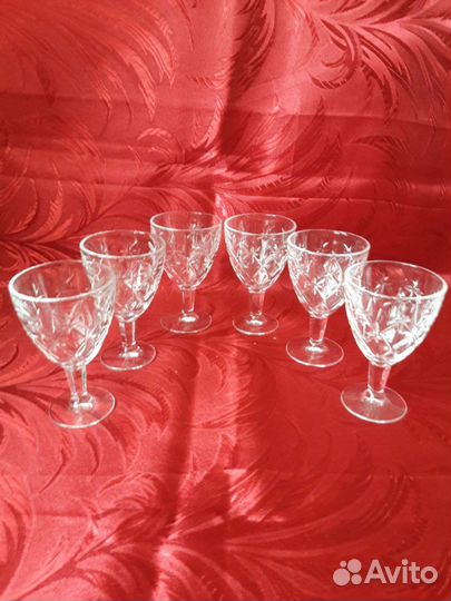 Хрустальные рюмки СССР