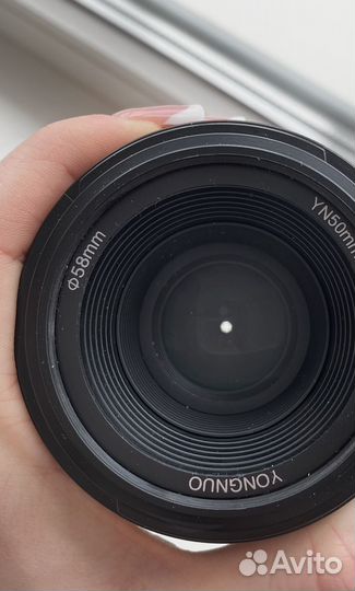 Объектив yongnuo 50mm f1.8 Nikon